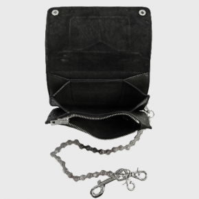Balmain chaine motorbike Portefeuille