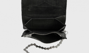 Balmain chaine motorbike Portefeuille