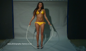 Girls in slow motion