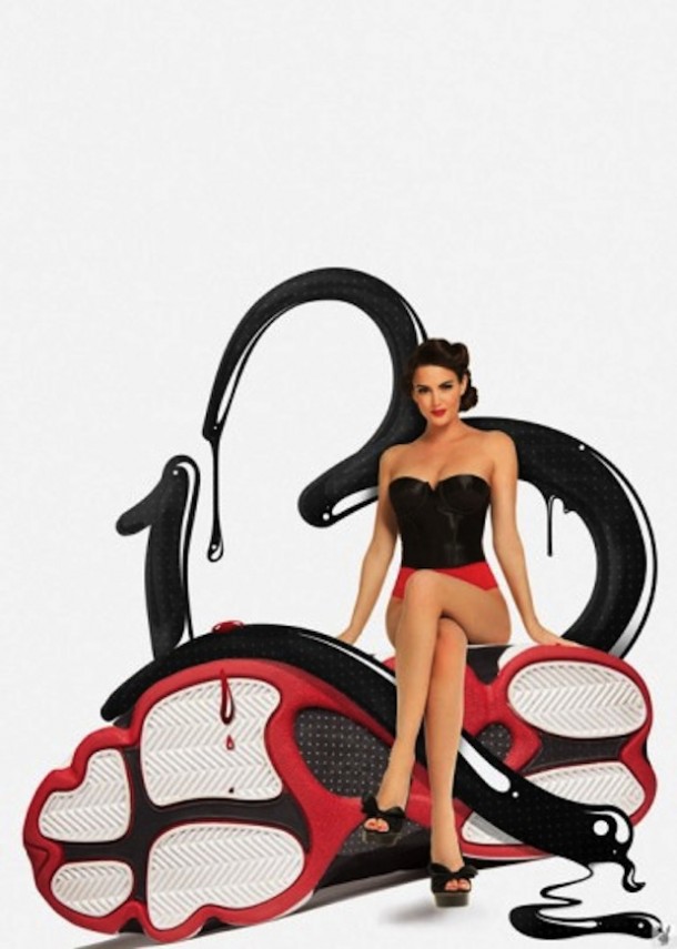 Playboy x Air Jordan13 610x855 Playboy x Air Jordan13
