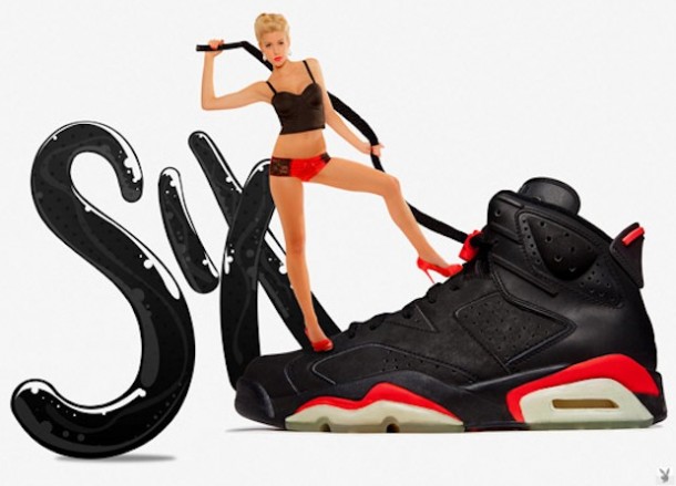 Playboy x Air Jordan63 610x439 Playboy x Air Jordan6(3)
