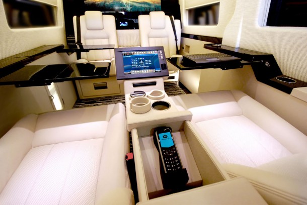 Mercedes Benz Sprinter Cadillac Escalade Becker Automotive 10 610x408 Mercedes Benz Sprinter Cadillac Escalade Becker Automotive 10