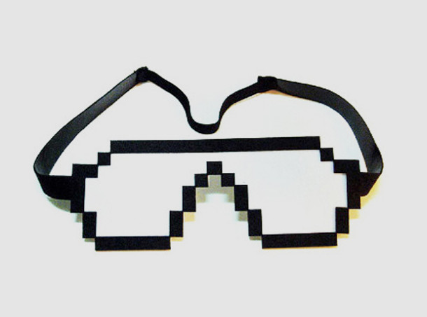 Masque de sommeil pixel