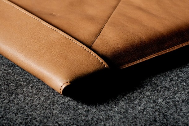 Housse iPad cuir Héritage par hard graft