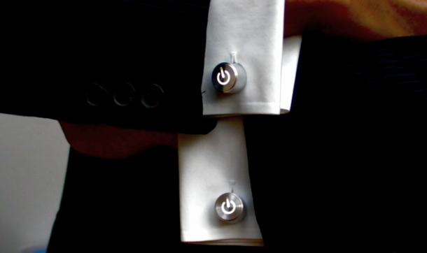 iCufflinks : Boutons de manchettes inspiration Apple