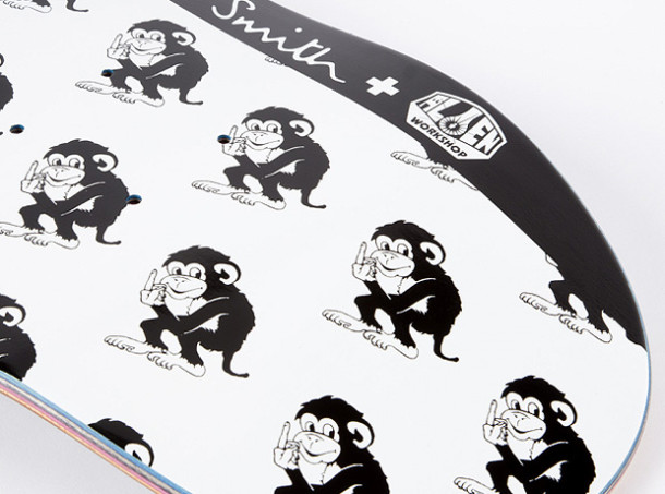 Skateboard Paul Smith x Alien Workshorp