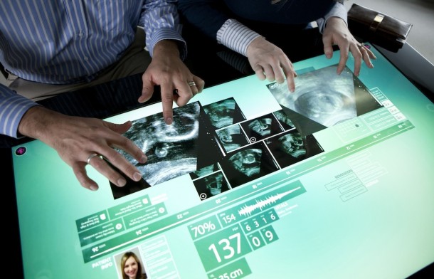 Samsung Surface Table powered by Microsoft