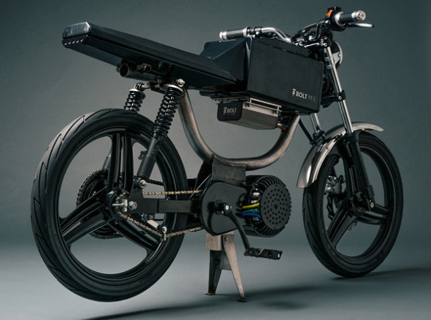 Bolt M-1, la motocyclette 100% électrique de Motorbikes
