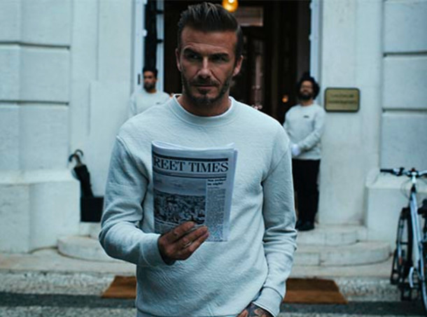 Habille-toi comme Beckham chez H&M