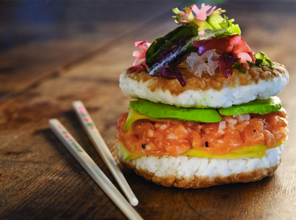 Le Sushi-Burger, la nouvelle tendance des Foodistas