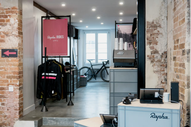 Rapha a ouvert son Pop-Store à Paris