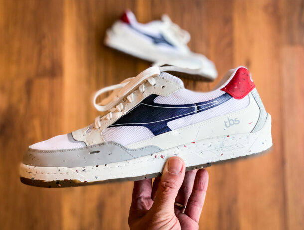 Resource, la première paire de sneakers recyclable à l’infini signée TBS